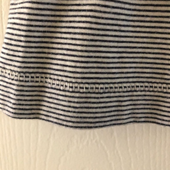 LOFT black and white striped shirt - Picture 3 of 3